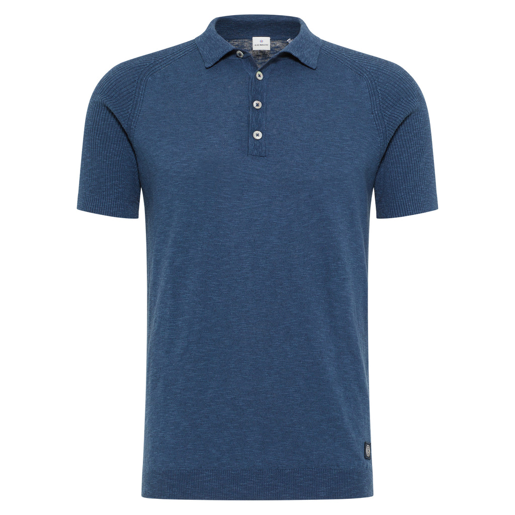 Blue Industry Simple Polo without logo